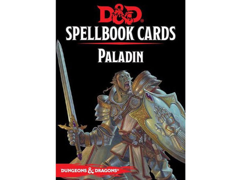 D&D Spellbook cards - Paladin