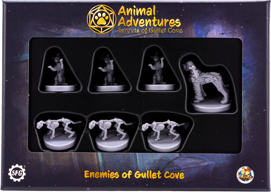 Animal Adventures: Cats & Catacombs - Enemies of Gullet Cove
