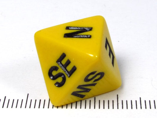 Kompasrichtingen - geel