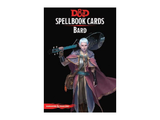 D&D Spellbook cards - Bard