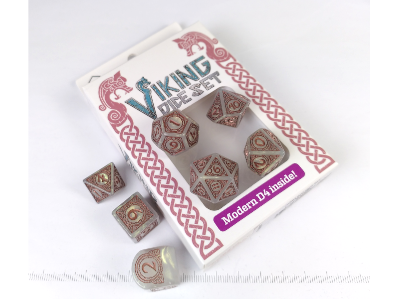 Viking modern polydice set - Niflheim