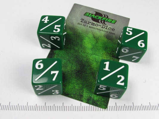 Tarmogoyf dice set van 4, groen