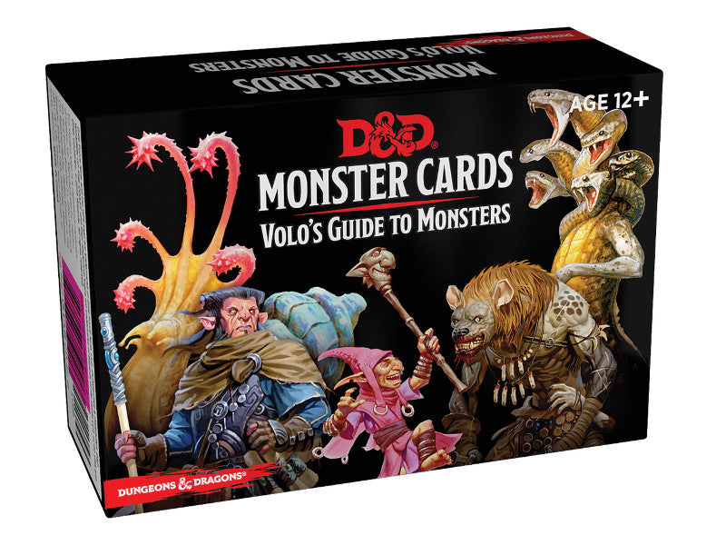 D&D - Monster Cards, Volo's Guide to Monsters