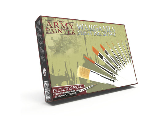 Army Painter - Wargames Mega Brush Set