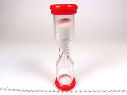 Zandloper 1,5 minuut (rood)