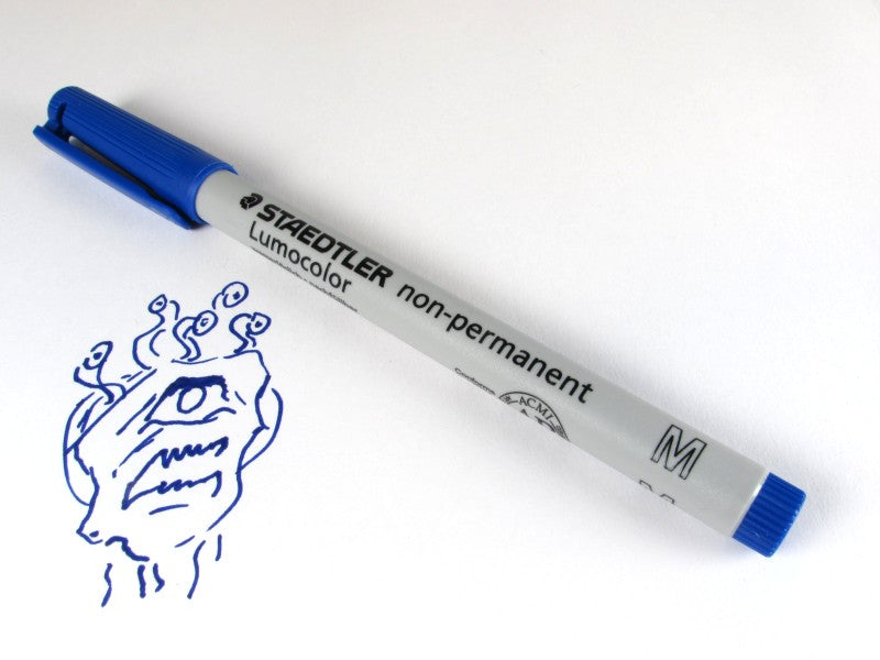 Staedtler waterafwasbare stift, blauw