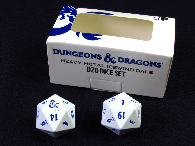 Ultra Pro - D&D official heavy metal Icewind Dale 2d20 set 