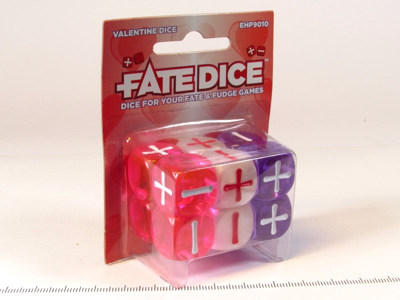 Fate Core Dice - Valentine