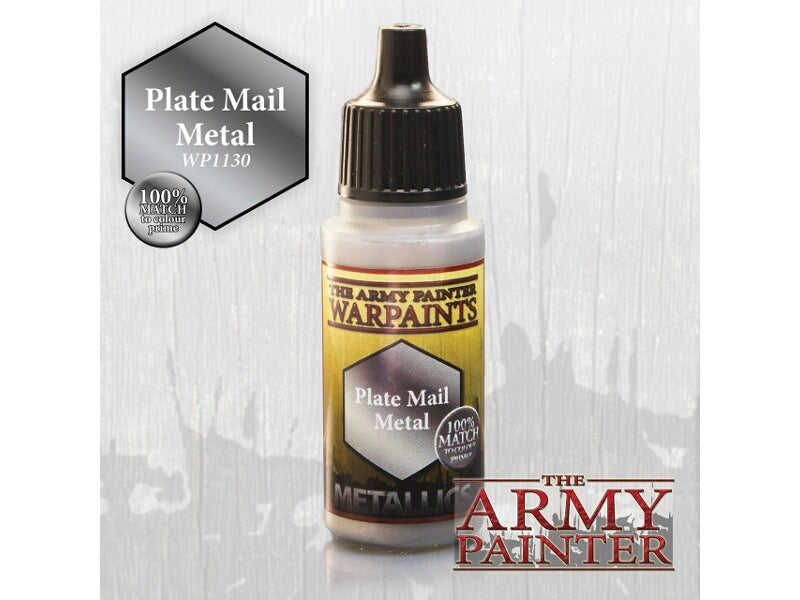 Army Painter - Plate Mail Metal - los potje metallic verf, 18ml 