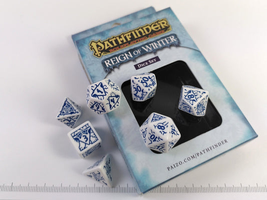 Pathfinder: Reign of Winter polydice set