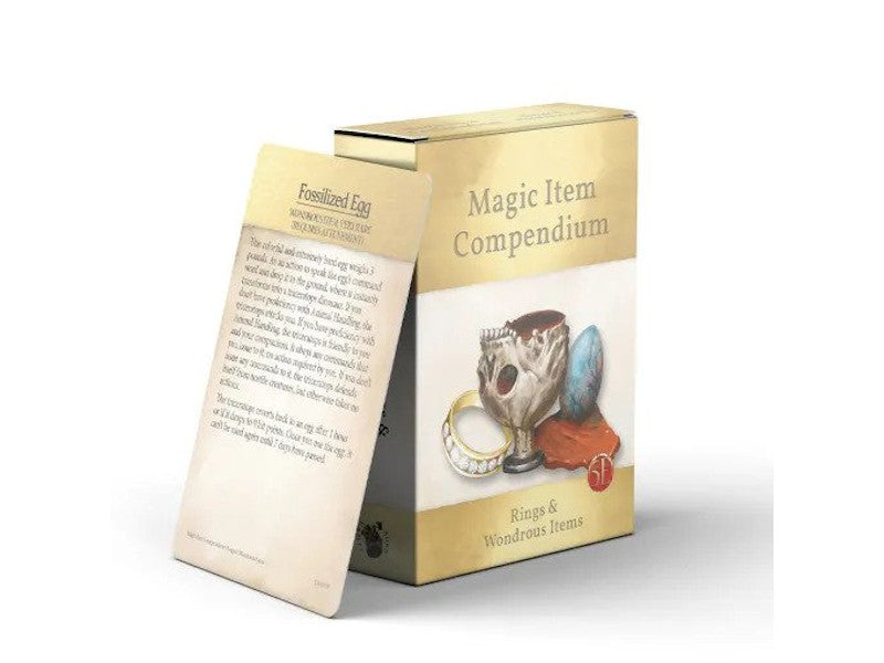 5e Magic Item Compendium: Rings & Wondrous Items