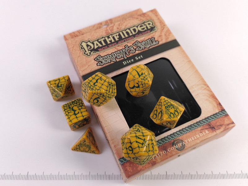 Pathfinder: Serpent's Skull polydice set
