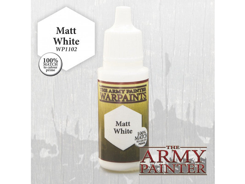 Army Painter - Matt White - los verfpotje, 18ml