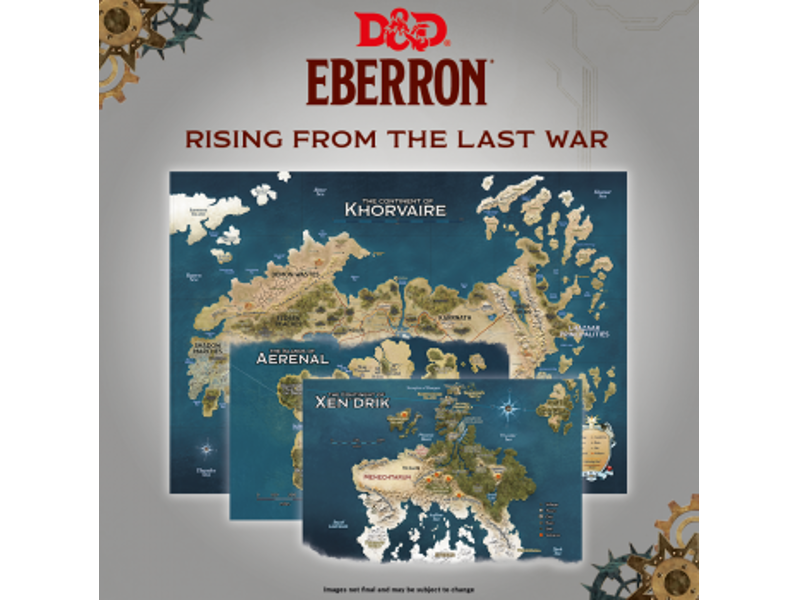 D&D - Eberron Map Set: Rising from the last War