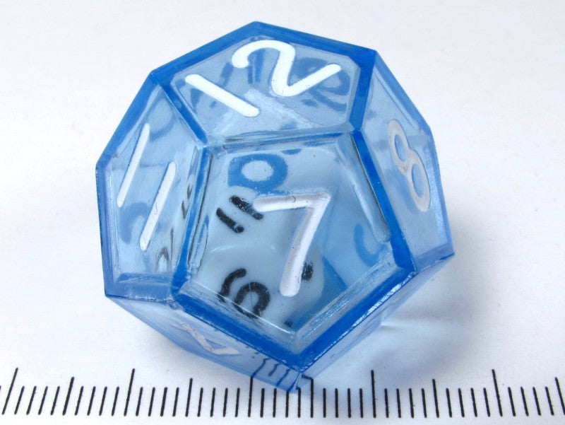 Dubbele d12, blauw