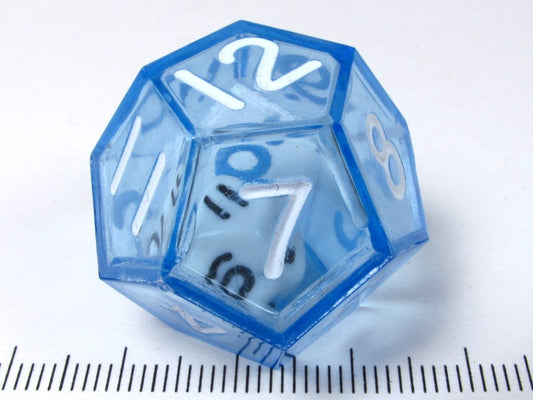 Dubbele d12, blauw