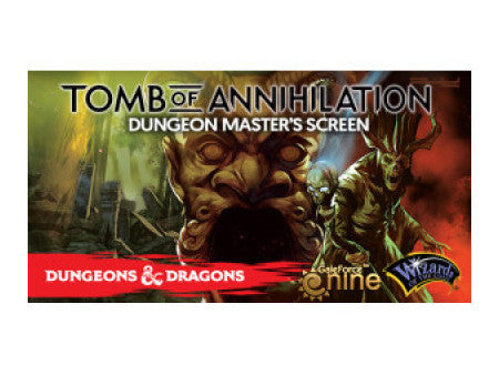 D&D Dungeon Master's Screen - Tomb of Annihilation