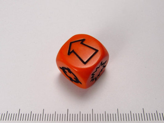 Misfire dice, oranje